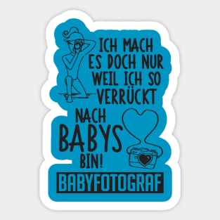 Babyfotograf Sticker